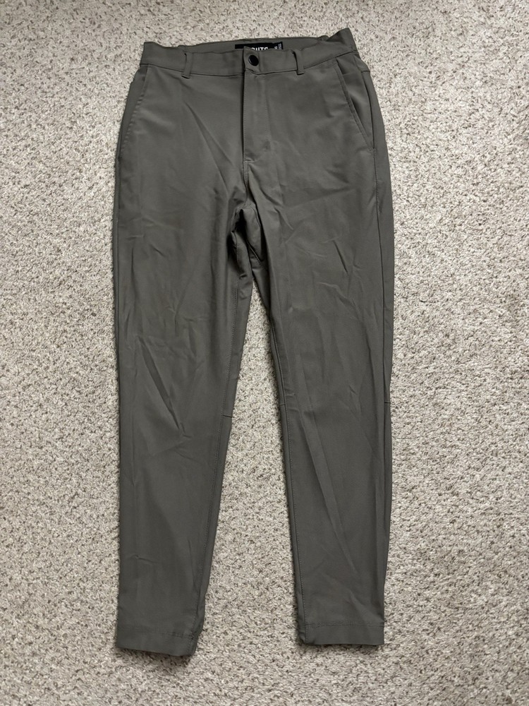 Cuts Clothing Pants Mens XS (28x26) Gray AO Jogger Slim Fit Tapered Lightweight