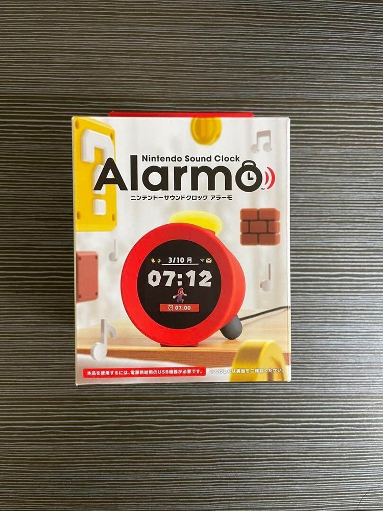 Nintendo Sound Clock Alarmo Limited Edition Japan Store Exclusive