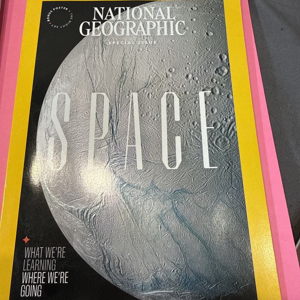 National Geographic Space Special Edition October 2023 Illustrated Bonus Poster