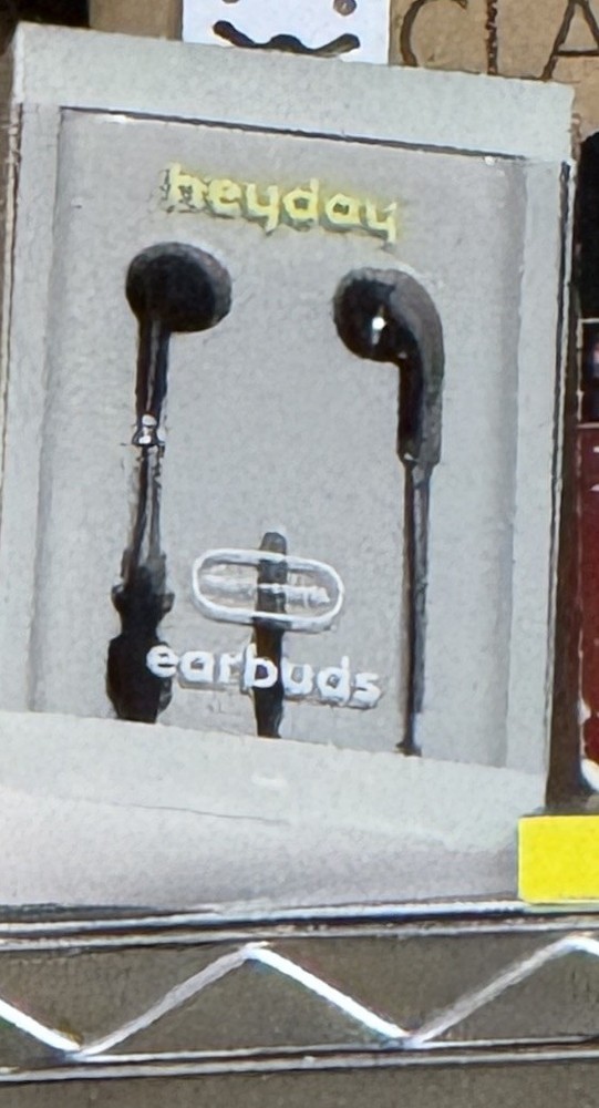 HEYDAY WIRELESS EARBUDS, BLUETOOTH Mic and Remote, 3.5 mm Aux Plug