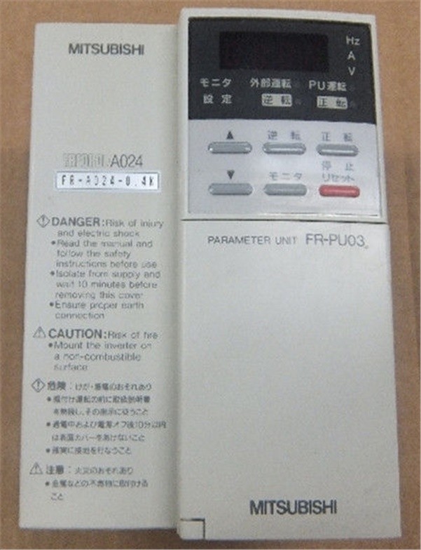 Used 1Pcs Tested Mitsubishi Inverter FR-A024-0.4K 0.4KW 220V Plc Module pe
