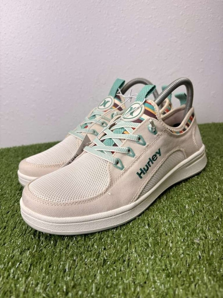 Hurley Castaic Lightweight Shoes Womens 8 Beige Comfort Comfort Sneakers