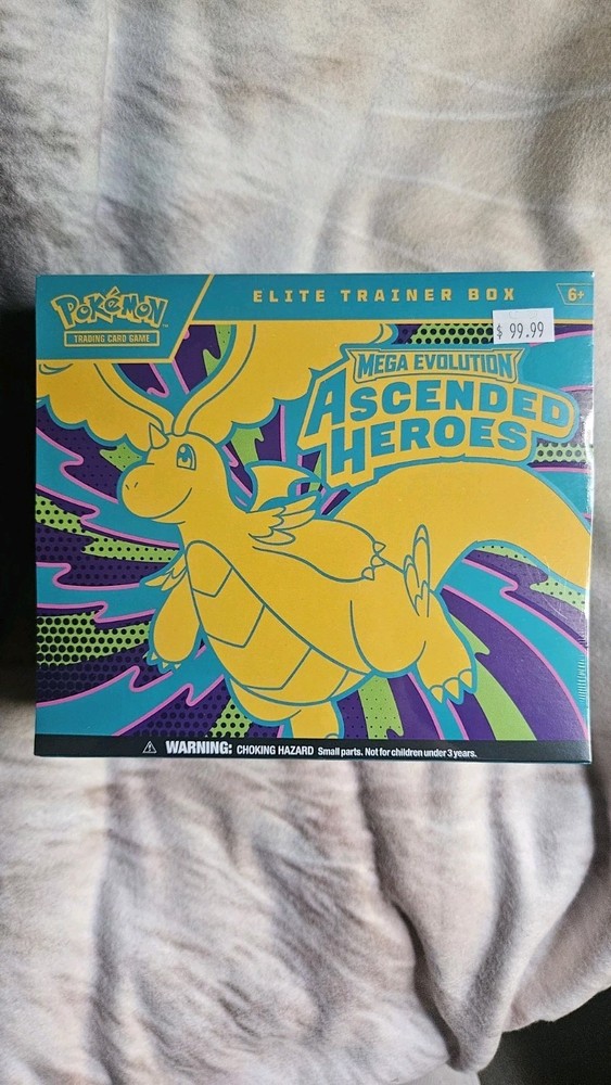 POKÉMON TCG ASCENDED HEROES Elite Trainer Box ETB New & Factory Sealed! See Pics