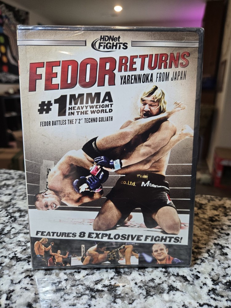 Fedor Returns MMA Fight DVD - HDNet Fights Action