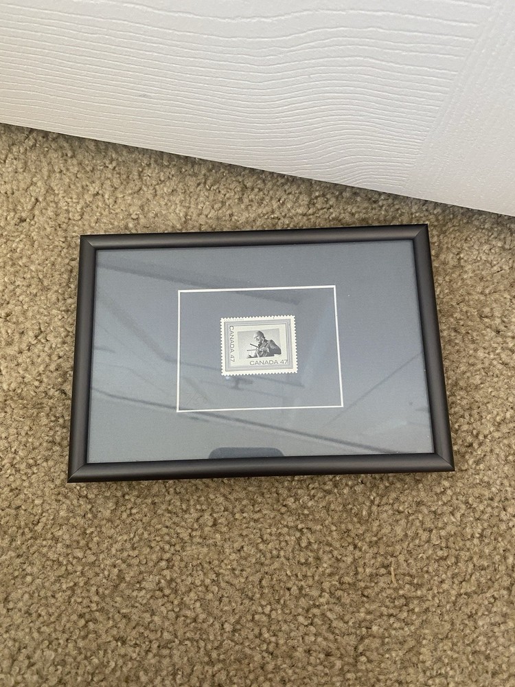 Micky Hades - Framed Canada Stamp 7/50