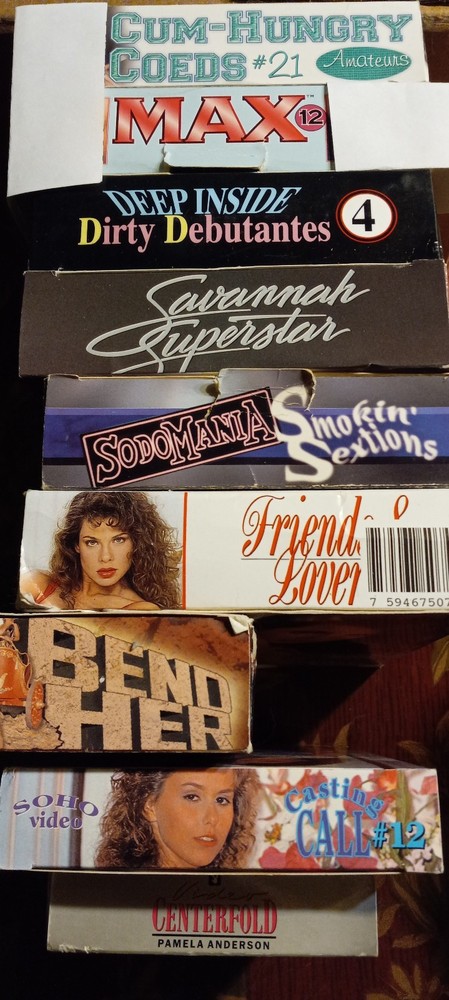 Erotic Thriller/Suspense/Sleaze VHS Lot Bundle Of 9 Rare #1