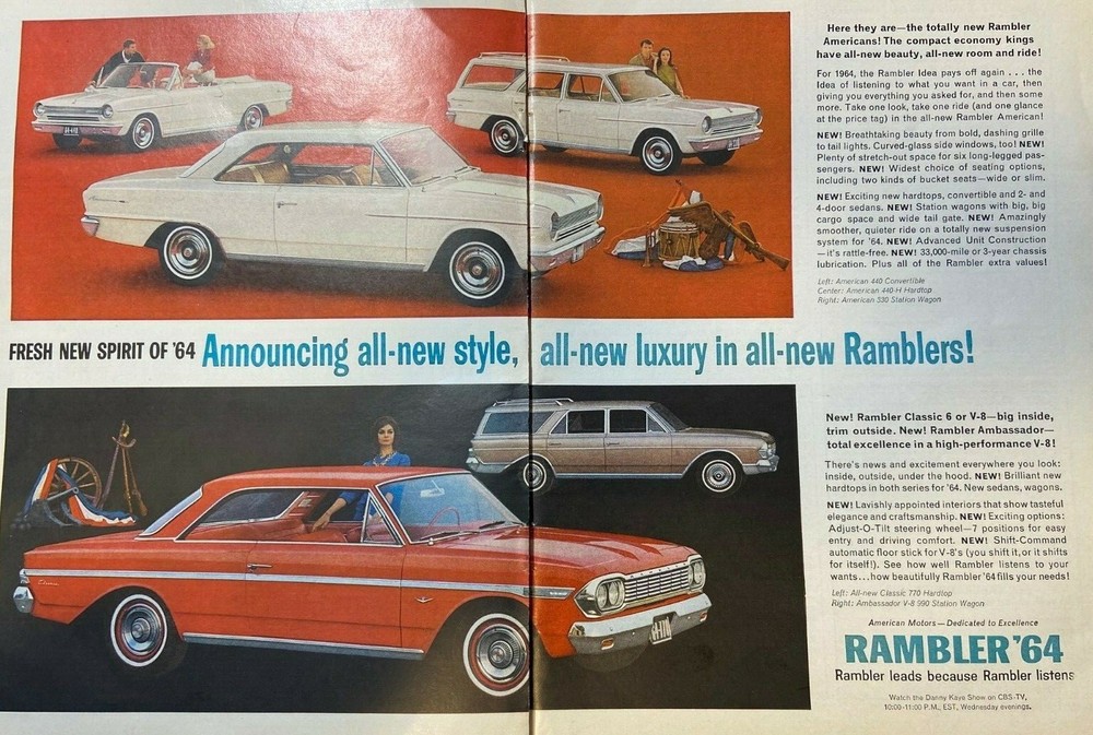 1964 Advertisement American  Motors  Rambler