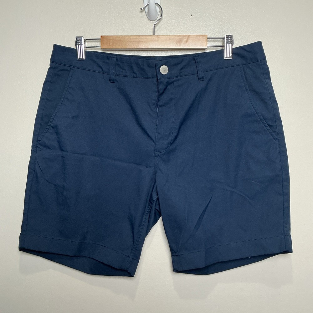 Bonobos Golf Shorts Mens 36 Navy Chino Lightweight Performance 8” Inseam Preppy