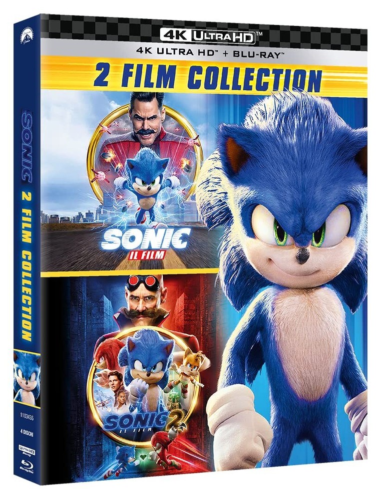 Sonic - 2 Film Collection (4K UHD + Blu-ray) (4K UHD Blu-ray) James Marsden
