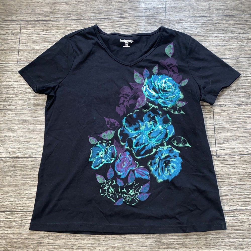 Breckenridge Women’s Floral Petite Medium Floral Print