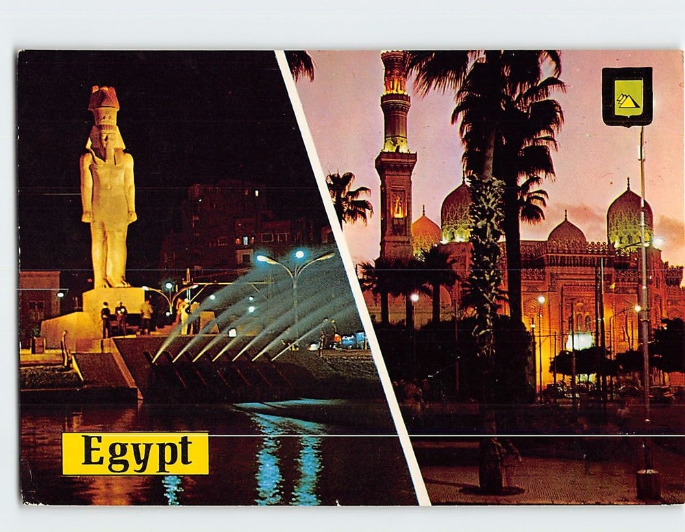 Postcard Scenes & Views Egypt