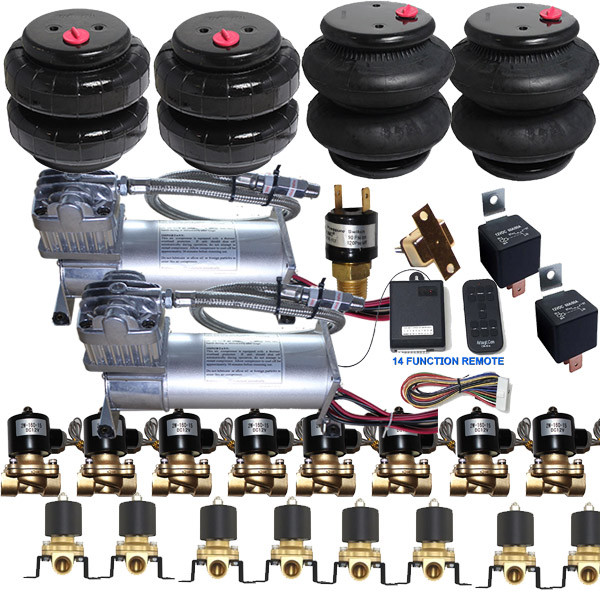 Air Ride Suspension  Compressor Valves  2500/2600 Bags Wireless