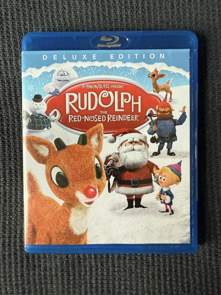 Rudolph the Red-Nosed Reindeer Blu-ray 1964 Christmas TV special Deluxe Edition!