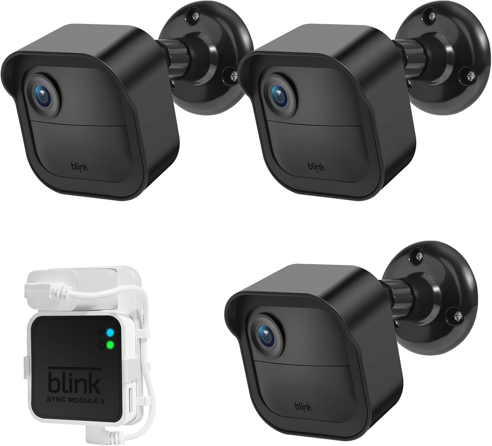 Blink Outdoor Camera Wall Mount Compatible with 3Rd & 4Th Gen,3 Pack Weatherproo
