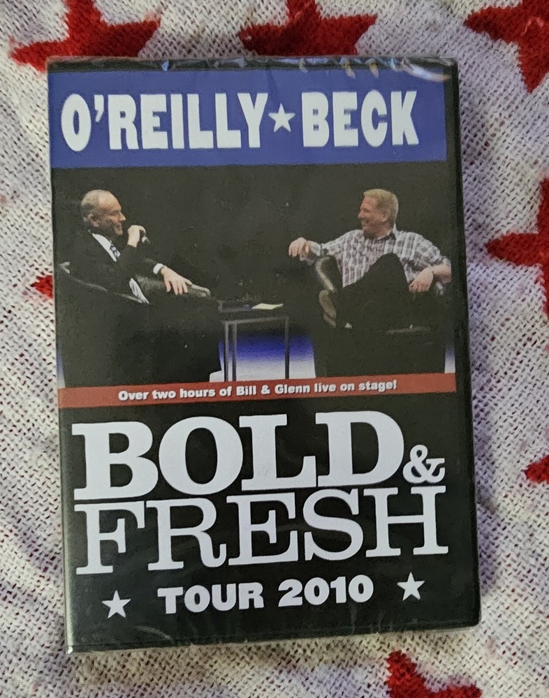 Bill O'Reilly / Glenn Beck Bold & Fresh Tour 2010 DVD - Sealed -NEW