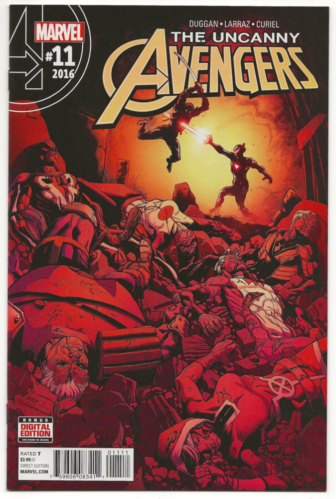 Marvel Comics UNCANNY AVENGERS #11 first printing cover A