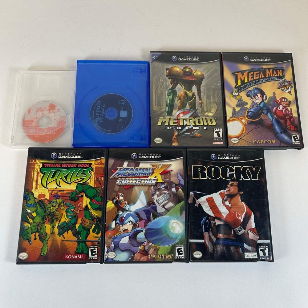 Lot of 7 Nintendo GameCube Games