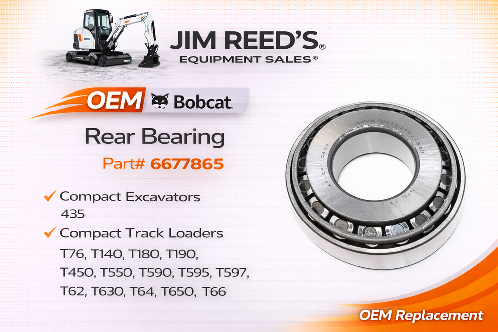 Bobcat 6677865 BEARING REAR OEM