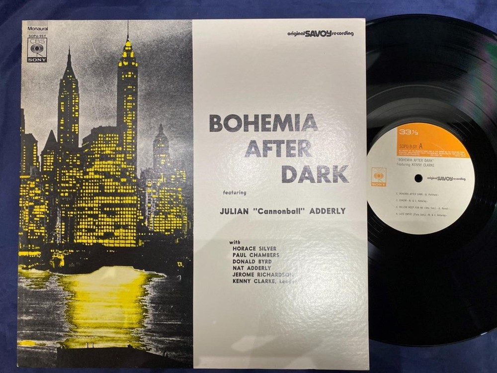 Cannonball Adderly Bohemia After Dark Savoy Sopu-9-Sy Mono Japan Vinyl Lp