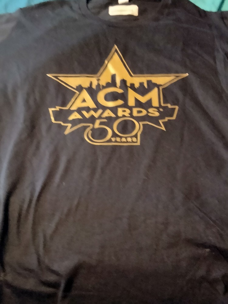 Vintage Academy of Country Music Awards T Shirt Size XL  50 Years ACM NWT-image