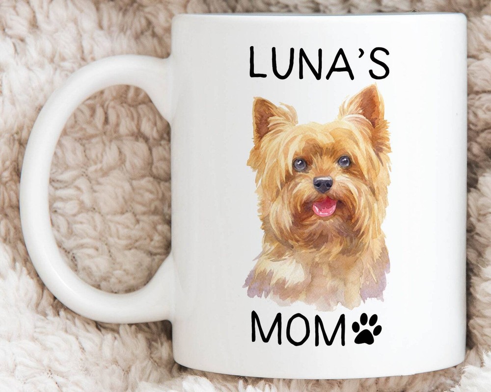Yorkshire Terrier Gifts Yorkie Gifts Yorkie Dog Mom Mug Toy Yorkie Mom Gifts