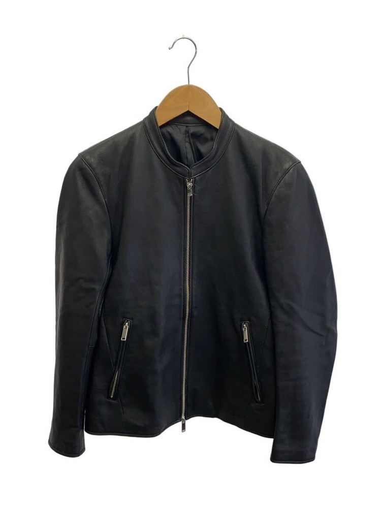 Studious Leather Jacket Blouson/2/Sheep Leather/Blk/107458001 3501