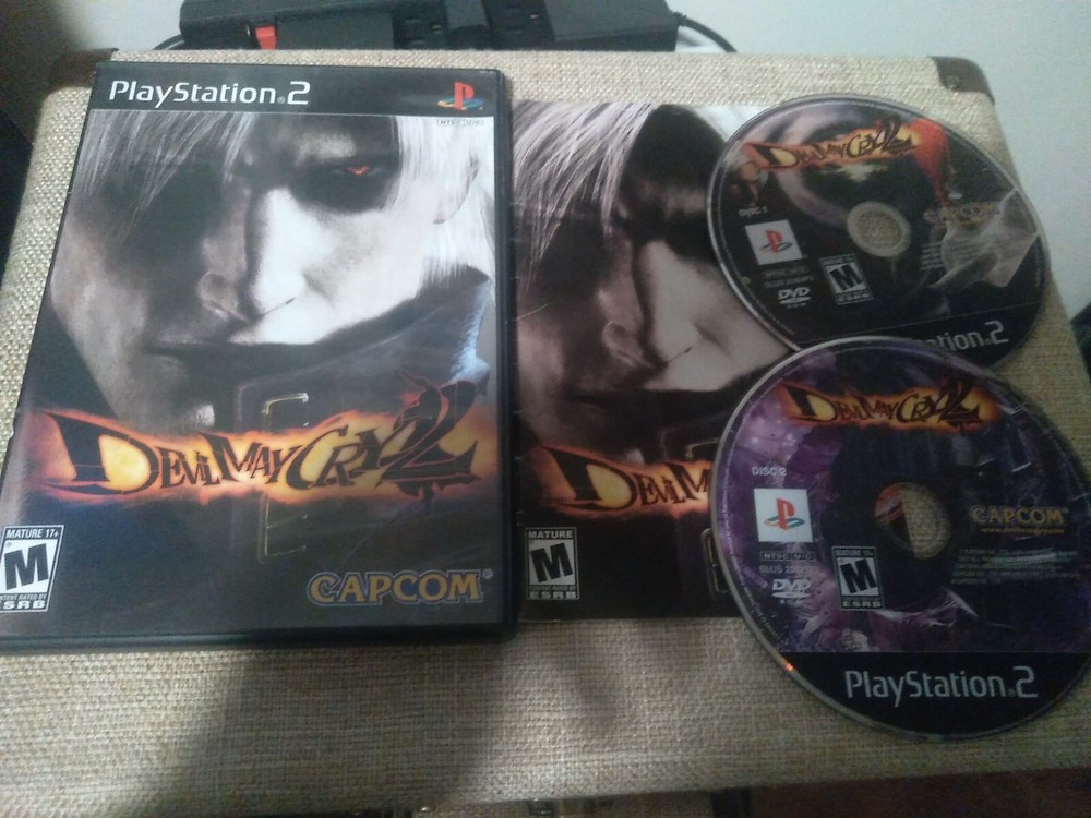 Devil May Cry 2 (Sony PlayStation 2, 2003) PS2 Black Label Complete Tested