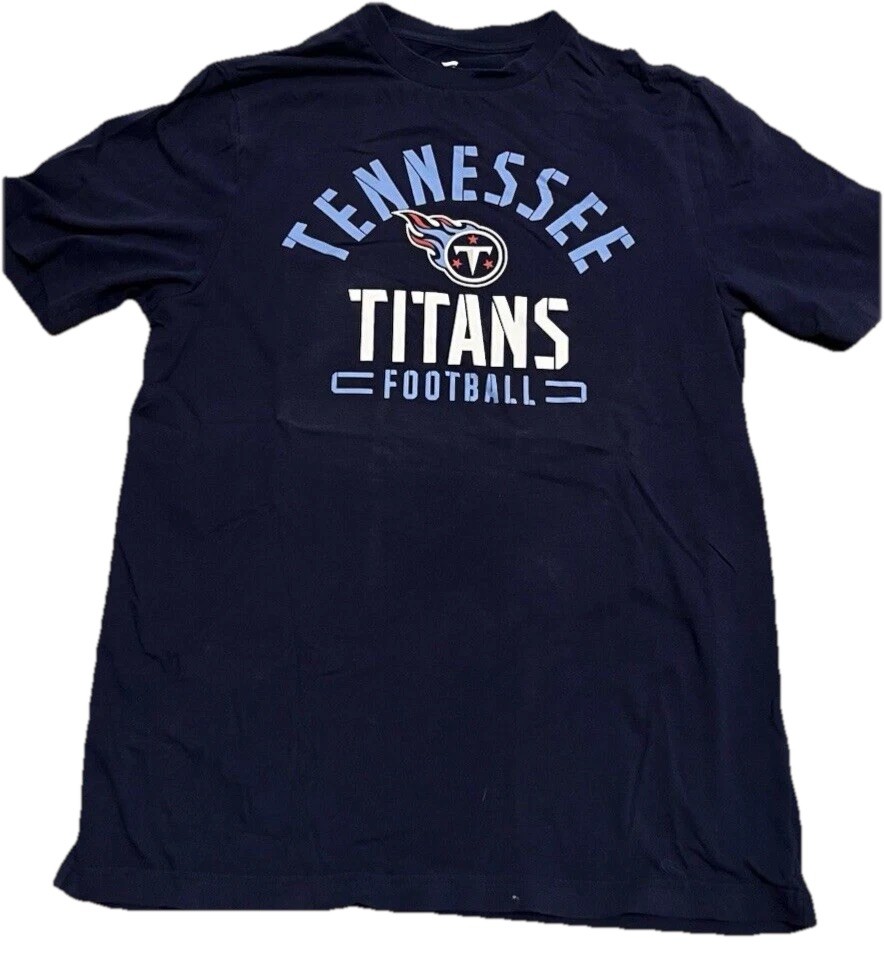 Tennessee Titans NFL Football Fanatics Mens Medium Graphic T Shirt Blue
