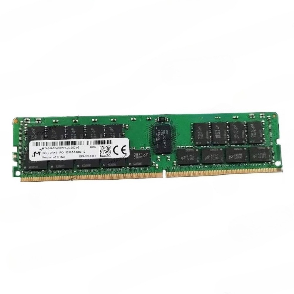 Micron 32GB 3200MHz DDR4 REG ECC RAM RDIMM DDR4-3200 Server Memory