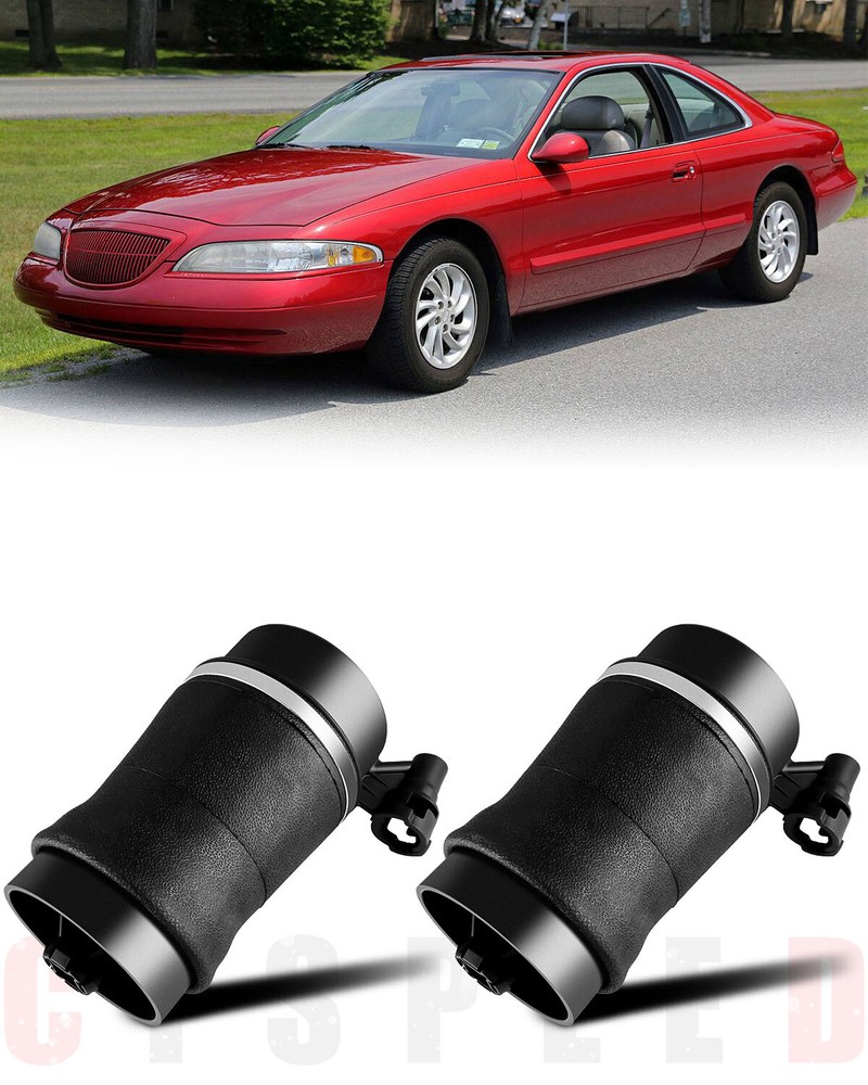 Rear Pair Air Suspension Air Springs For Lincoln Mark Series Mark VIII 1993-1998