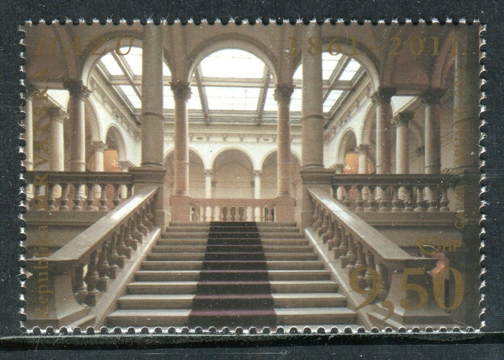 2011 Croatia MNH Set Featuring Croatian Academy of Sciences and Arts HAZU-image