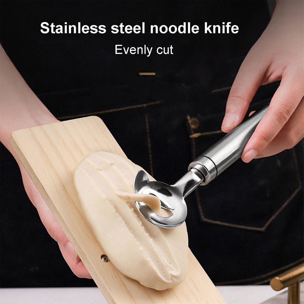Stainless Steel Pasta Cutter 304 Sliced Noodle Knife Manual Tool