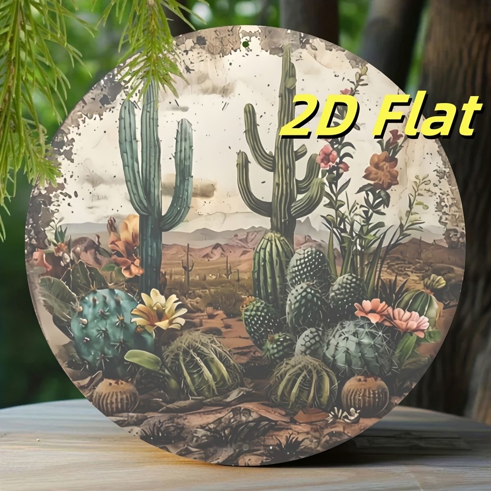 Day of Dead floral skull round art, 7.87