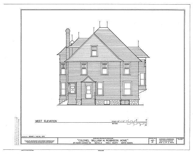 William H. Robinson House,127 4th Avenue,Mayville,Traill County,North Dakota,7