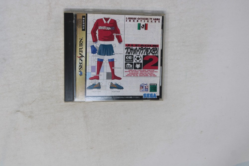 J.League Pro Soccer Club o Tsukurou 2 Sega Saturn (Japan) JPN