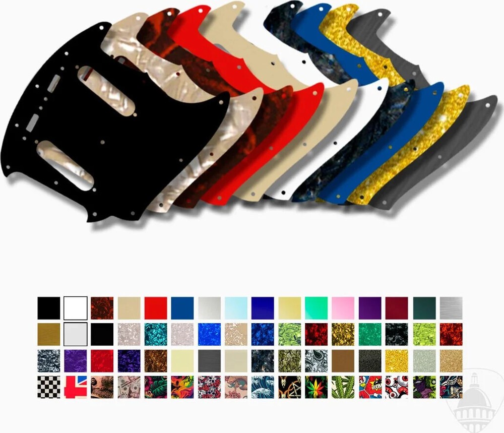 WD Custom Pickguard For Fender 2019 Made In Mexico Vintera 60's Mustang