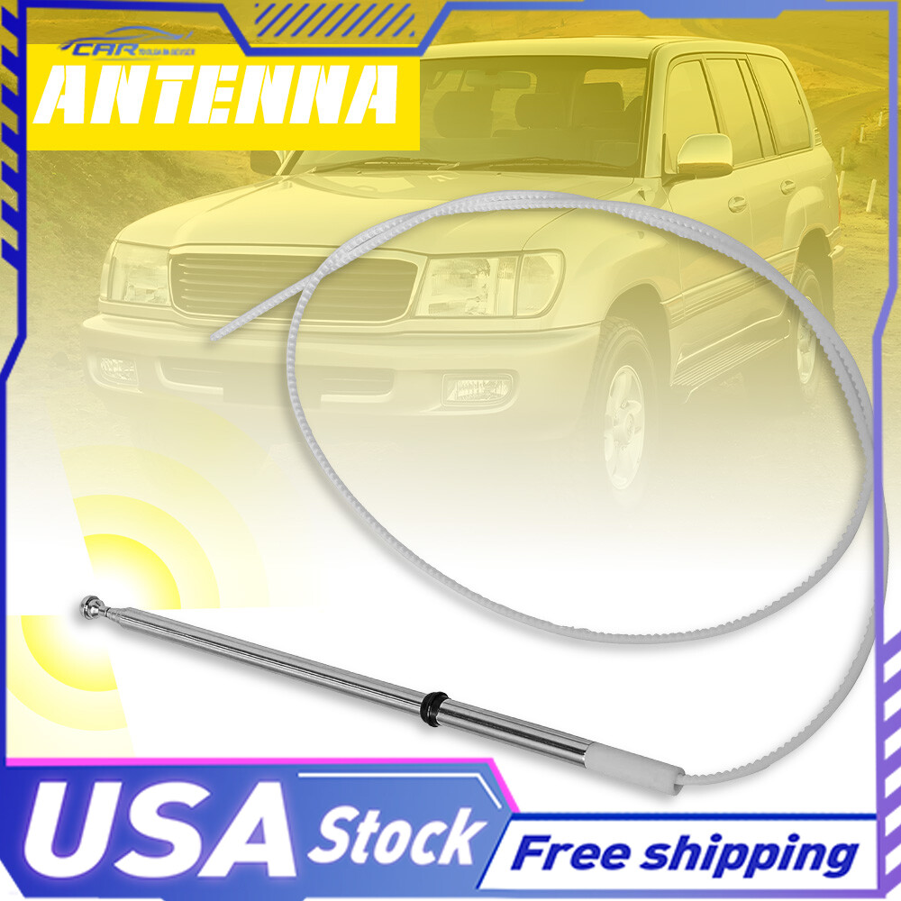 For Toyota Cruiser Land Lexus LX470 1998-2007 Car Antenna Power Mast Cable Pole