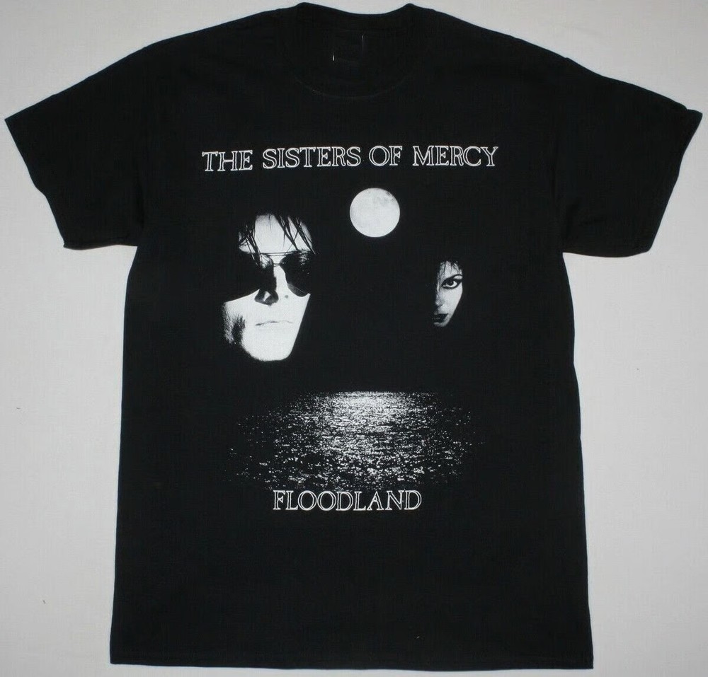 The Sisters Of Mercy Floodland Rare Cotton Black Men S-5Xl T-Shirt