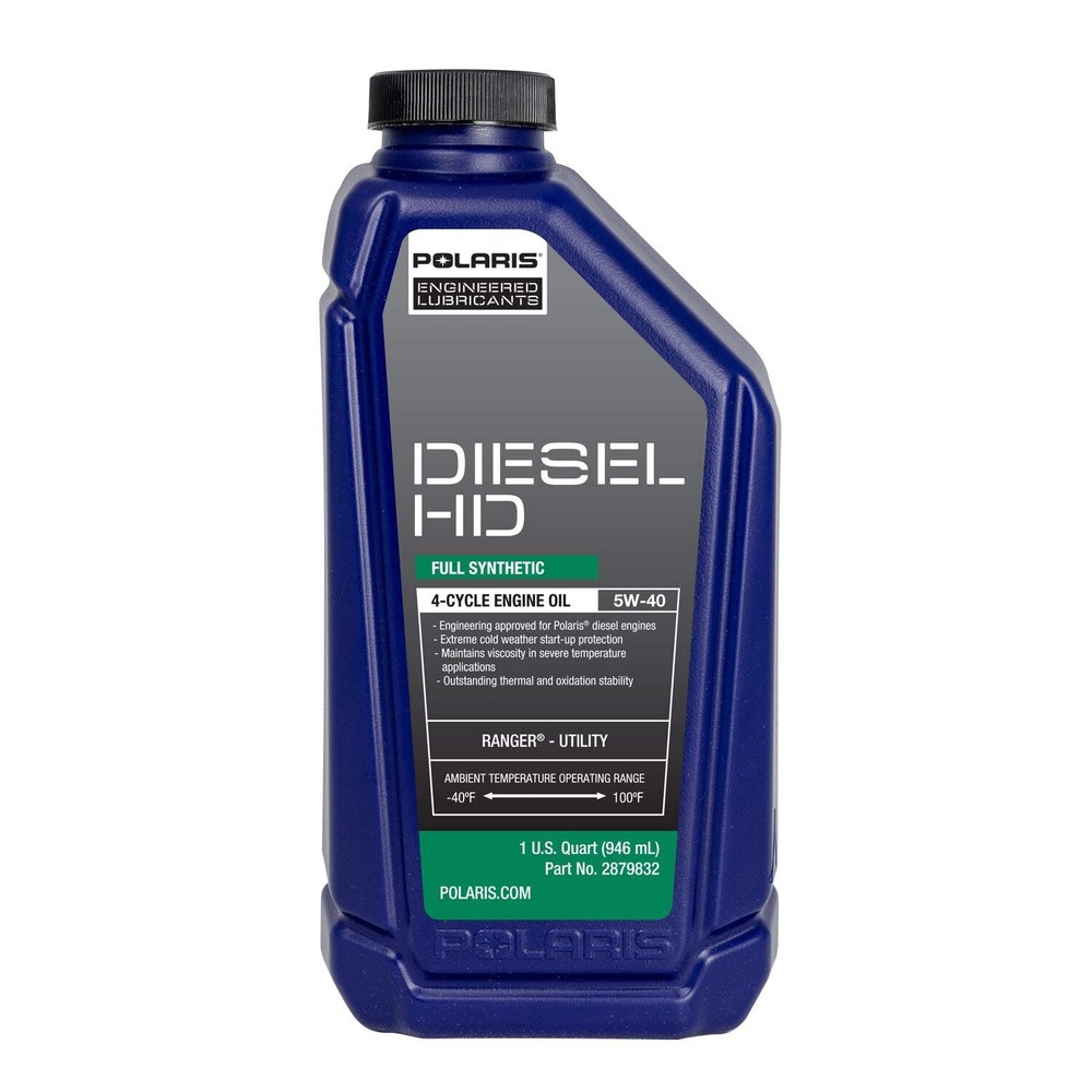 Polaris Oil-5w40, Syn Diesel, QT #2879832