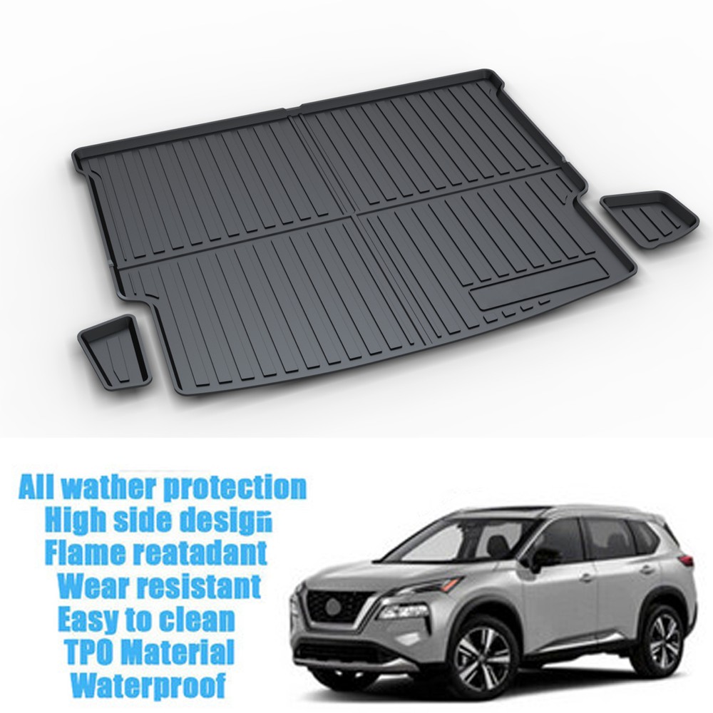 2021-2025 Nissan Rogue Rear Cargo Liner TPO Trunk Mat