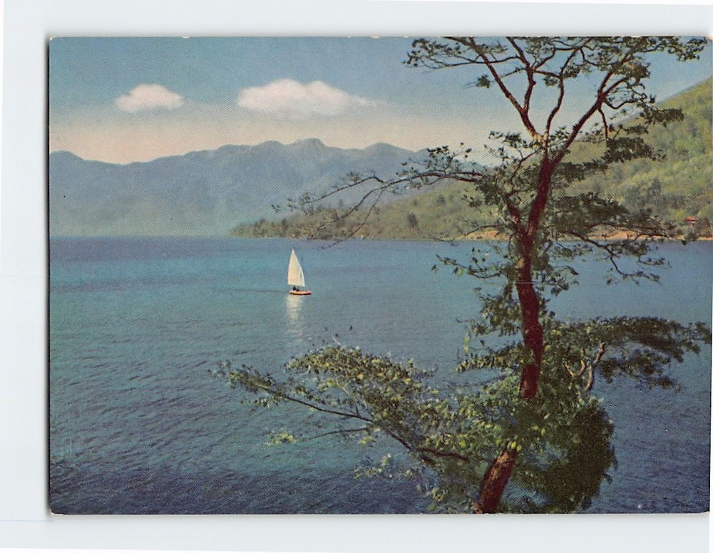 Postcard Lake Chuzenji Nikko Japan