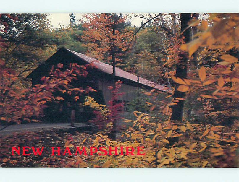 Unused Pre-1980 COVERED BRIDGE Albany - Conway New Hampshire NH 60k cards t8151