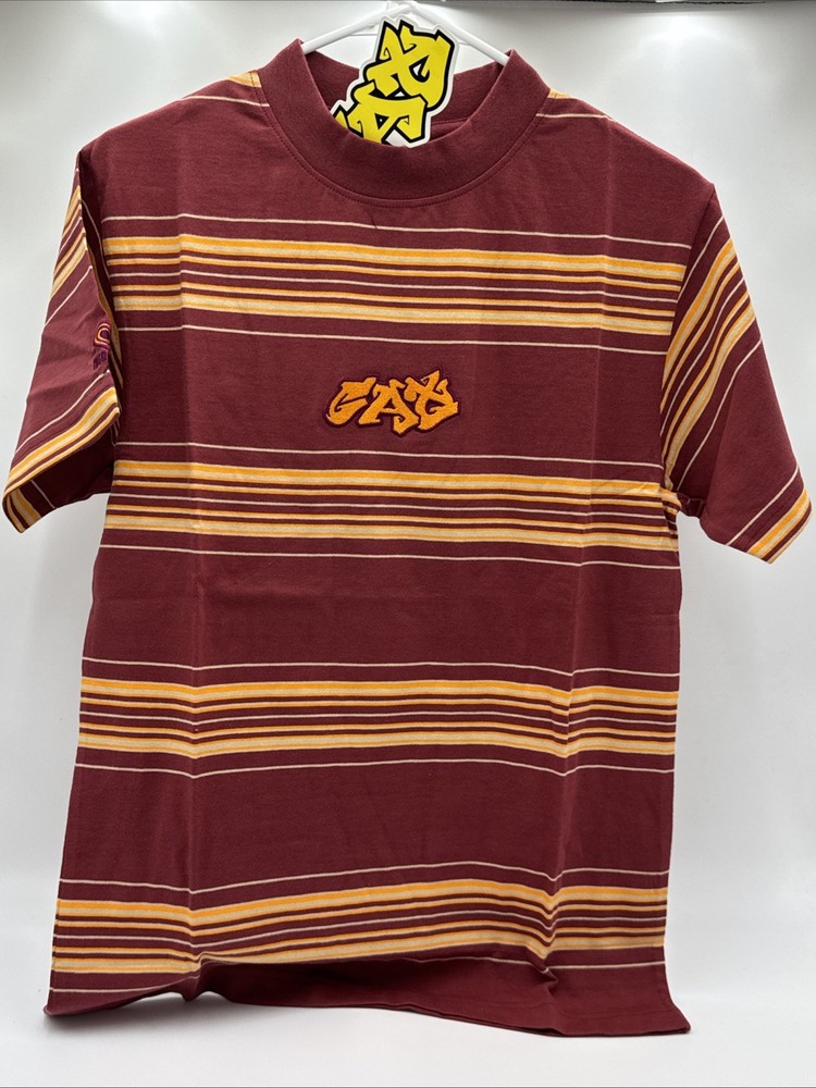 Insomniac x GAT Gypsys And Thieves Embroidered Tee Shirt Men’s Sz SMALL 19x27