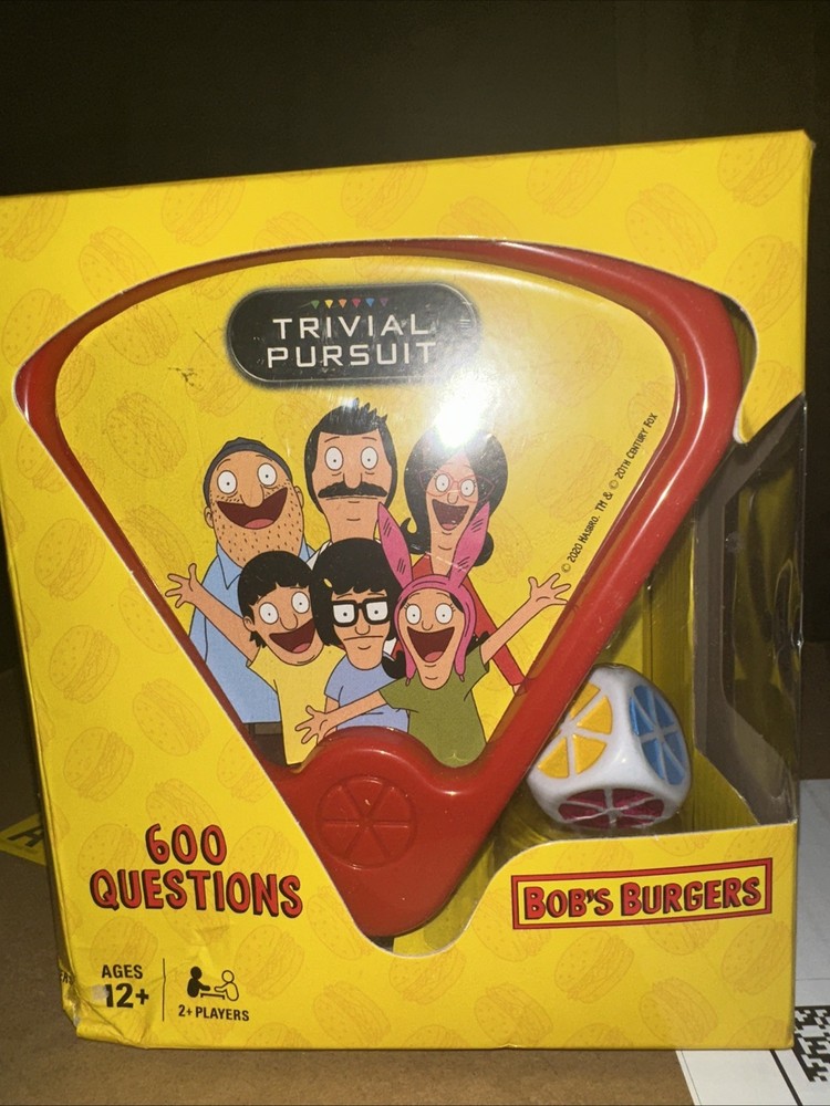 USAOPOLY Trivial Pursuit Bob's Burgers Quickplay Edition 600 Questions