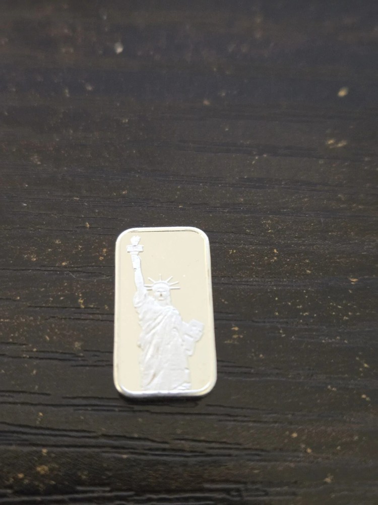 50x 1g .999 Fine Silver Statue of Liberty Bars - Bulk Investment Lot