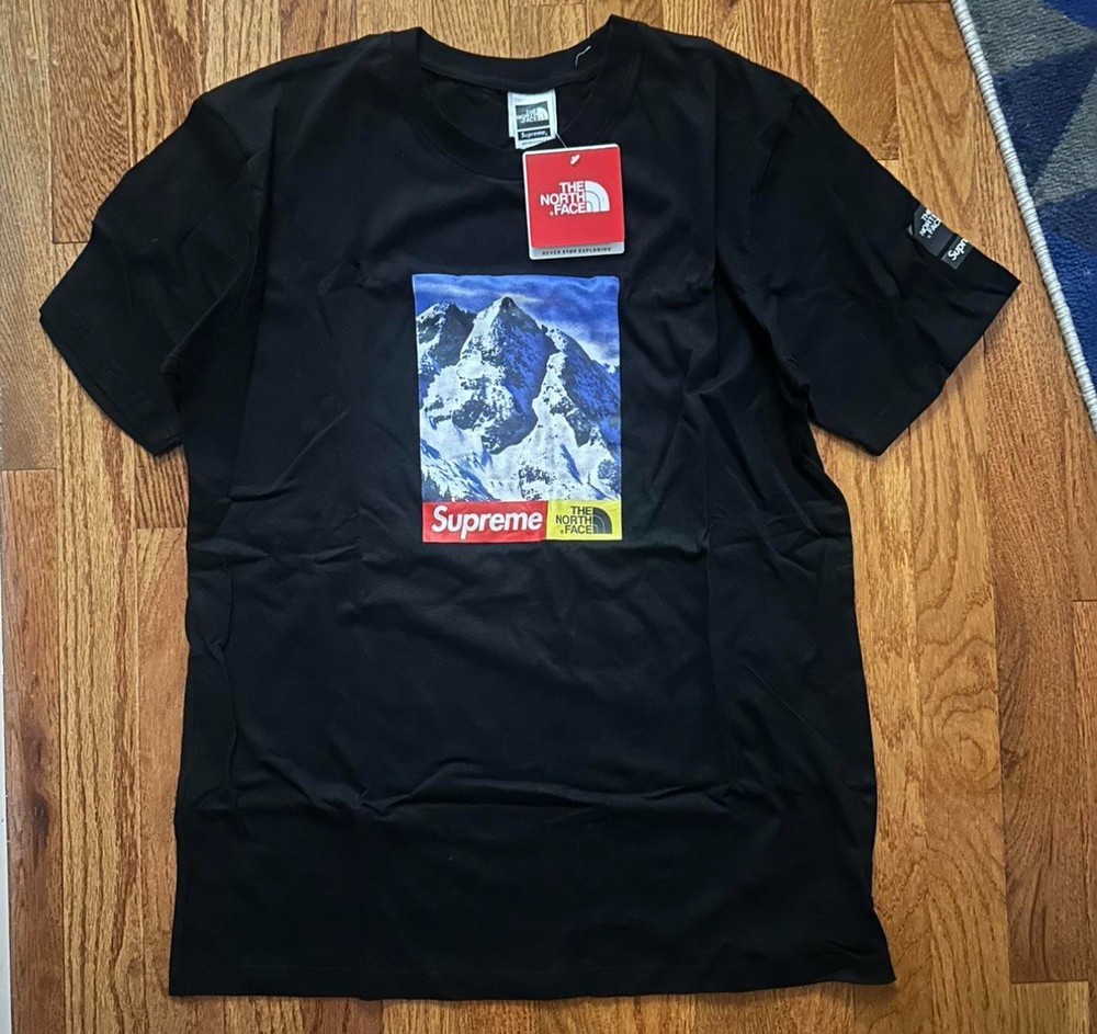 Supreme The North Face Mountain Tee Black