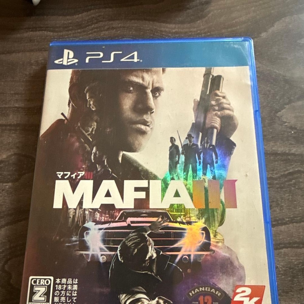 Mafia III Action Disc Only Used Tested Japanese ver PlayStation4 SONY