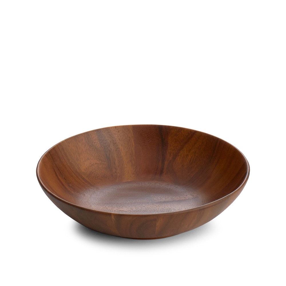 Acacia Wood Individual Salad Bowl, 9