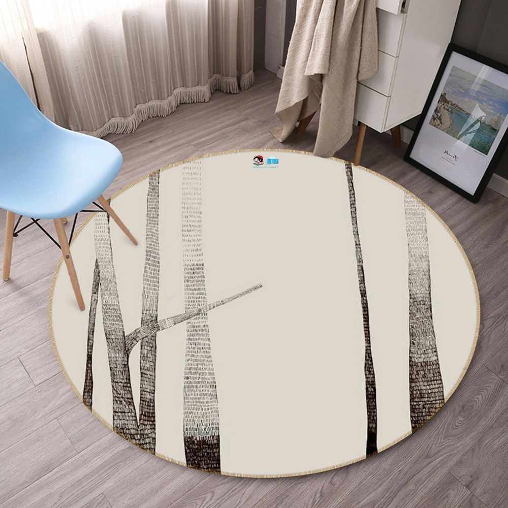 3D Abstract Tree Trunk NAO3581 Game Rug Mat Elegant Photo Carpet Mat Fay
