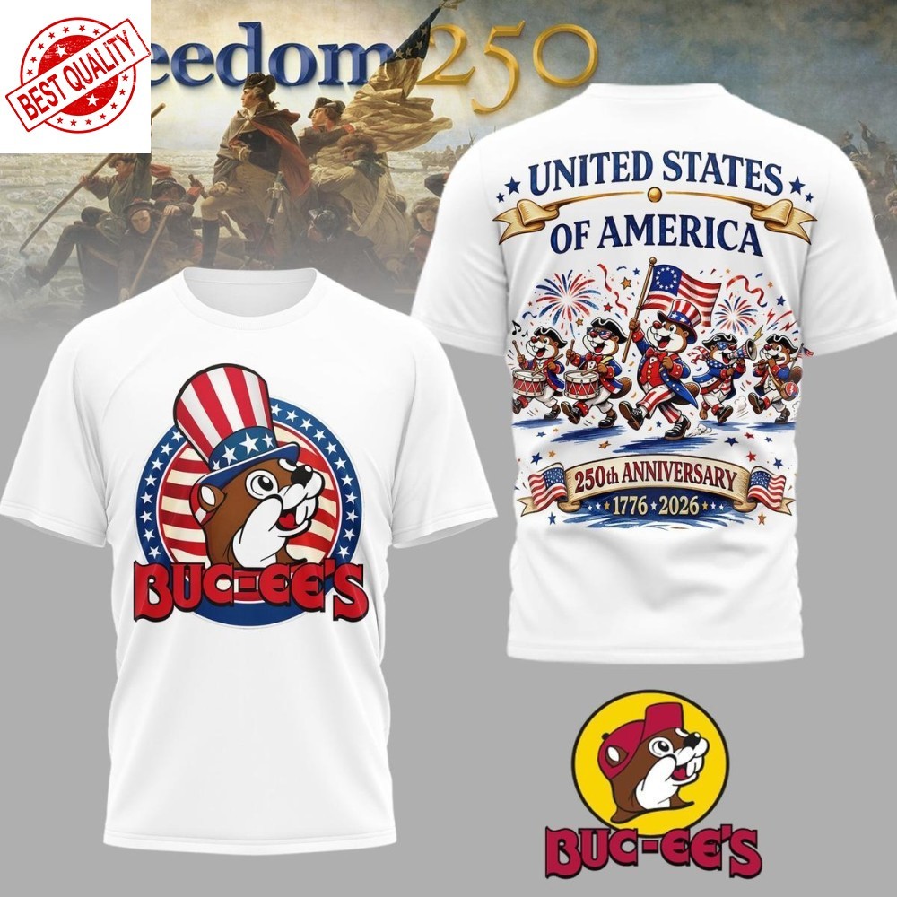 Bucee’s United States Of America 250th Anniversary 1776-2026 Shirt S-3XL
